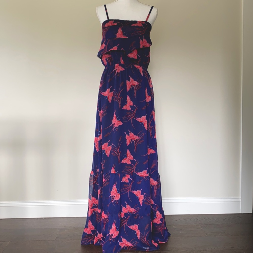 Butterfly Maxi Dress